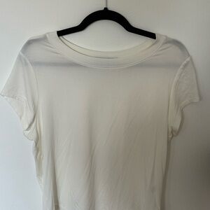 Sincerely Jules Cream Short Sleeve Tee